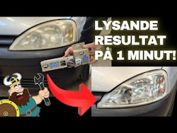 Renoveringspasta till strålkastare (OBS! Förbokning prel v 34)
