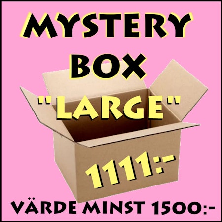Mystery Box "Large" - Värde minst 1500:-