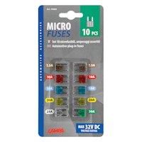 Säkringar MINI 10-pack 7,5A - 30A