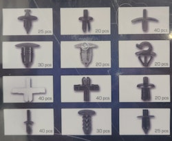 Clips till Volvo sortiment (350 delar)