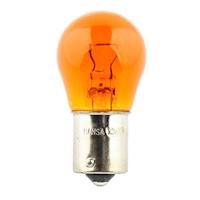 Gul BA15s Glödlampa 12V 21W (PY21W) v1