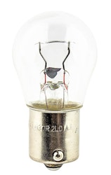 Vit BAU15s Glödlampa 12V 21W (P21W) v1