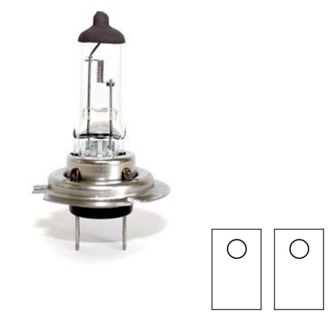 H7 lampa H1 12V 100W