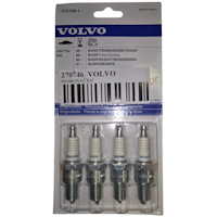 Tändstift 4-pack resistor Volvo original Volvo 240/740/900 85-