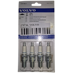 Tändstift 4-pack resistor Volvo original Volvo 240/740/900 85-