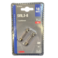 2-pack spollampa  SV85-8 10W - 11x44 mm