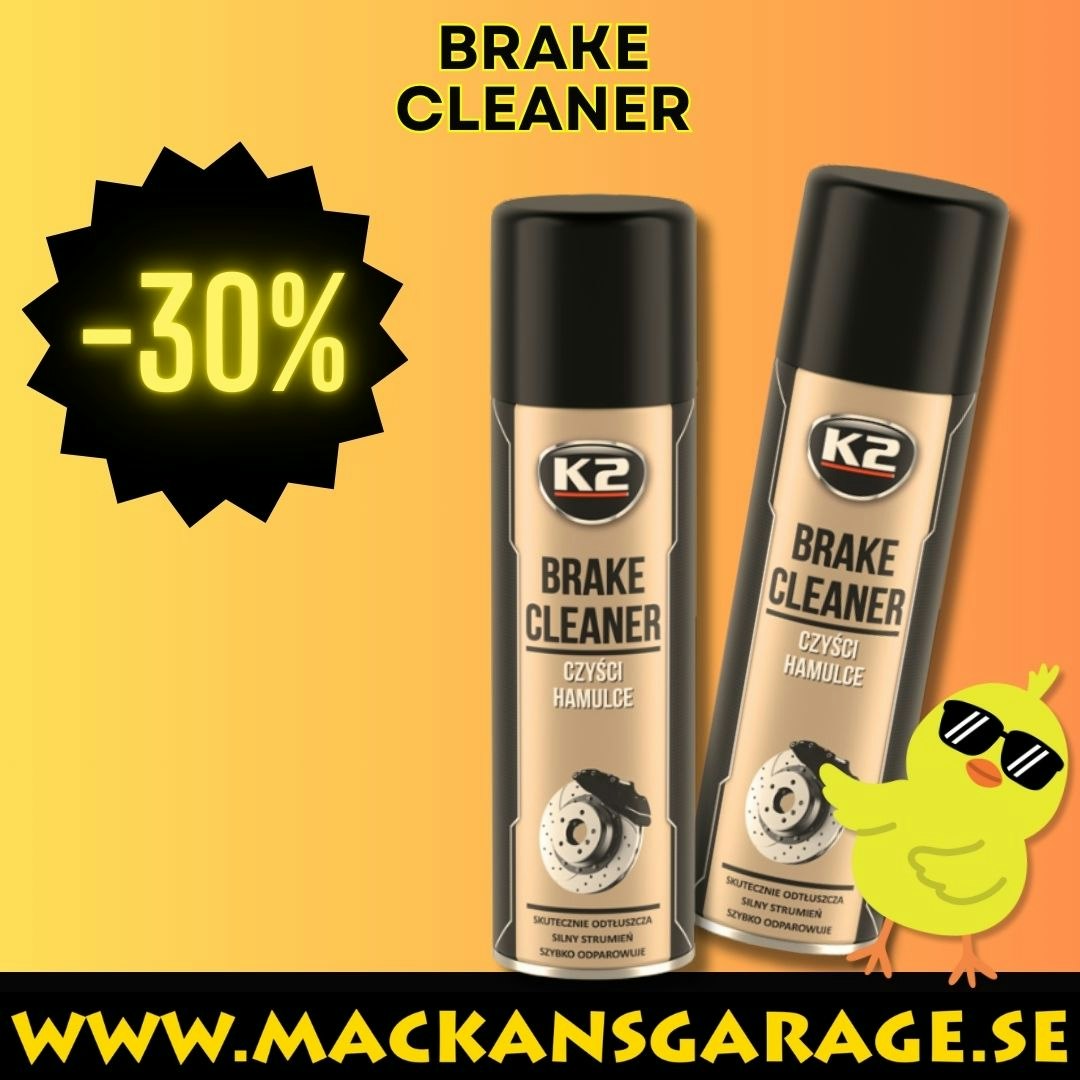 *MÄSSPRIS*  K2 Brake Cleaner / Bromsrengöring 500 ml (Gäller denna artikel)