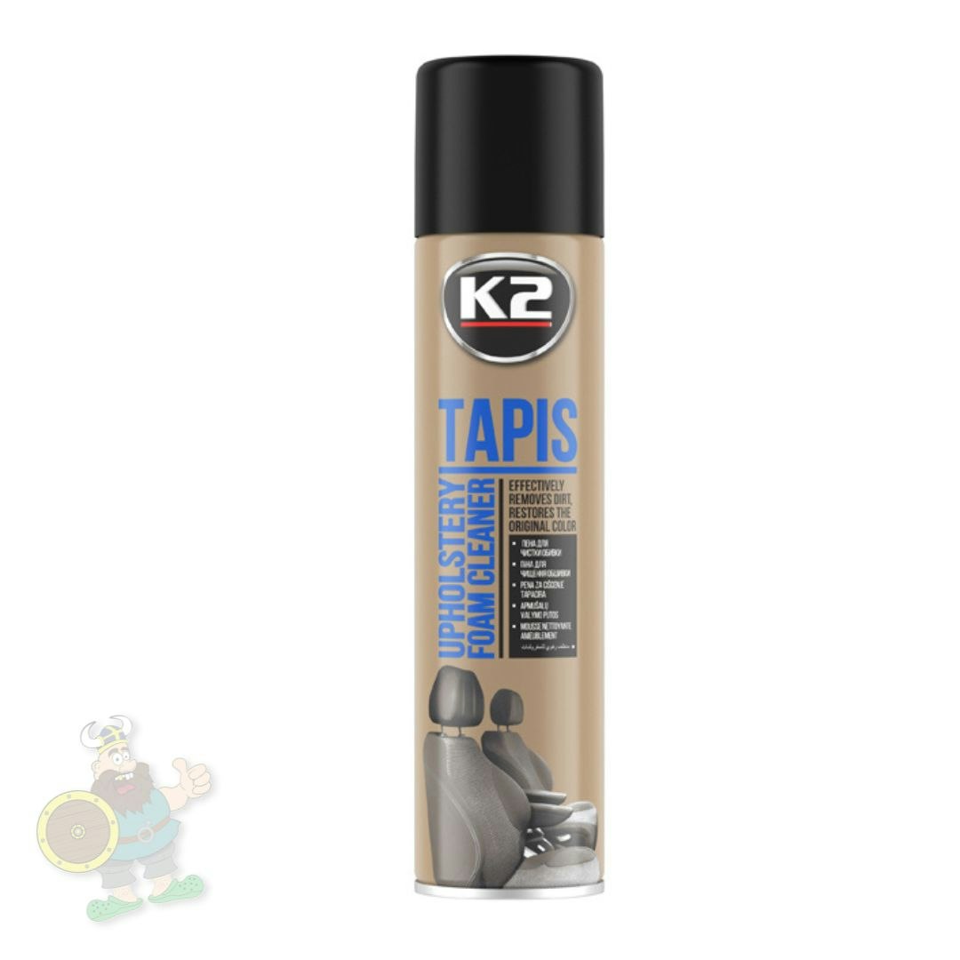 K2 TAPIS Klädselrengöring textil 600ml