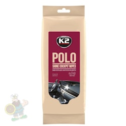 K2 Polo Shine Wipes interiör rengöring