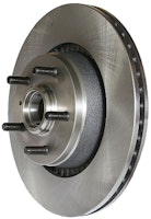 Bromsskiva Fram Med Nav Volvo 740 -88