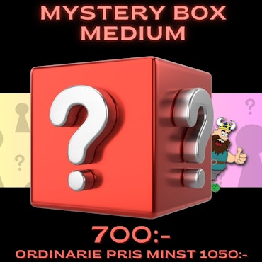 Mystery Box "Medium" - Värde minst 1050:-