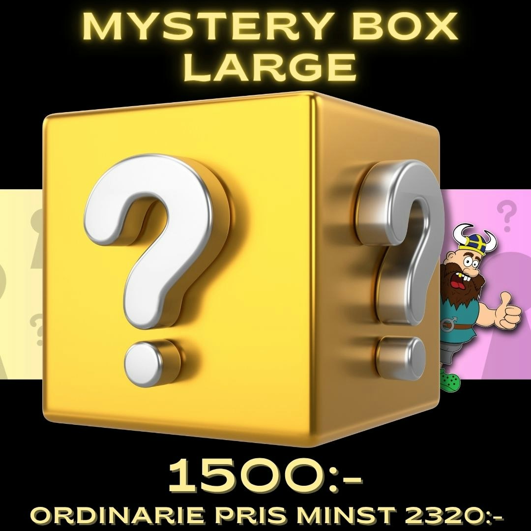 Mystery Box "Large" - Värde minst 2300:-