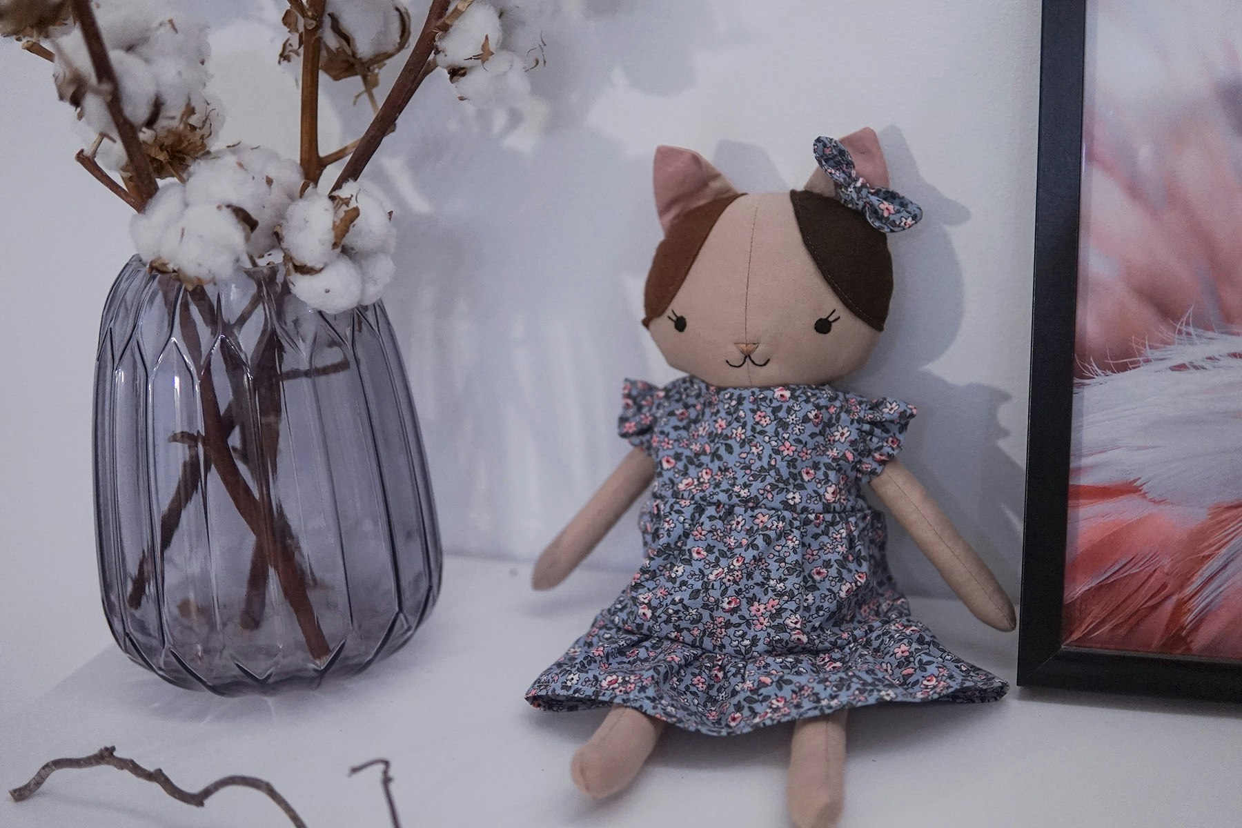 Cat doll 39 cm