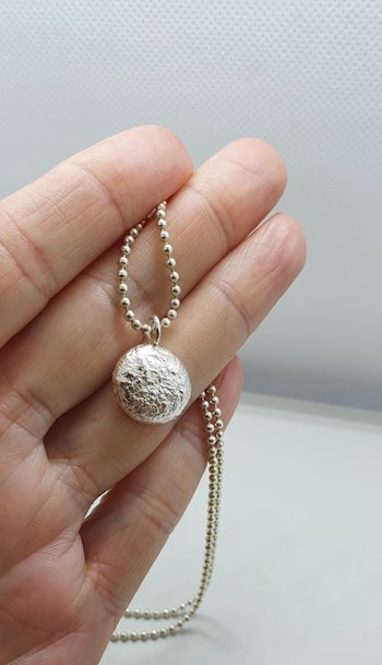 Halsband Kula i 925 sterlingsilver med kulkedja