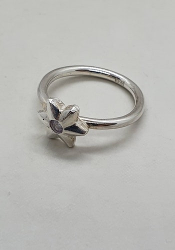 Ring Stjärna i 925 sterlingsilver