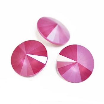Örhängen Luscious Looops med Peony Pink Swarovski kristaller