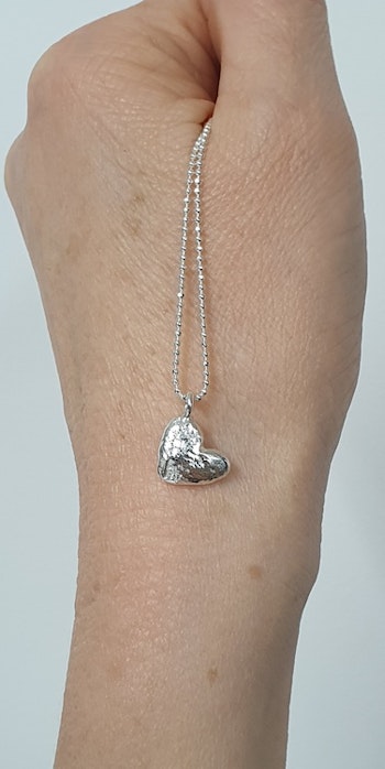 Halsband Heart i 925 sterlingsilver