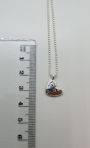 Halsband Heart i 925 sterlingsilver