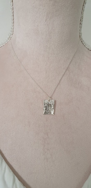 Halsband Struktur i 925 sterlingsilver