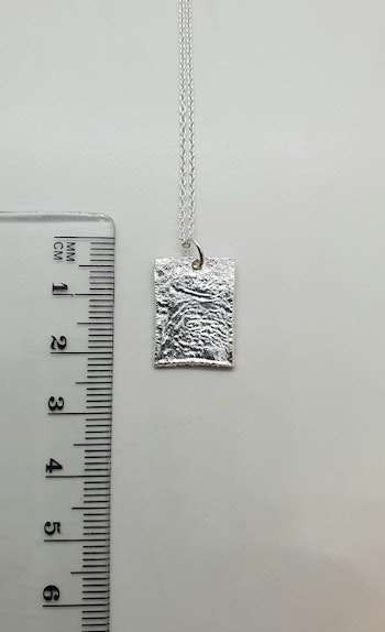 Halsband Struktur i 925 sterlingsilver