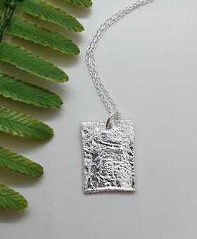 Halsband Struktur i 925 sterlingsilver