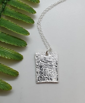 Halsband Struktur i 925 sterlingsilver