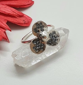 Ring Krusidull i 925 sterlingsilver