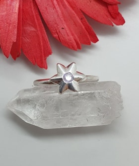 Ring Stjärna i 925 sterlingsilver