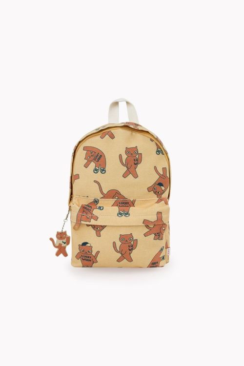 Tinycottons - Cats Backpack sand/brown