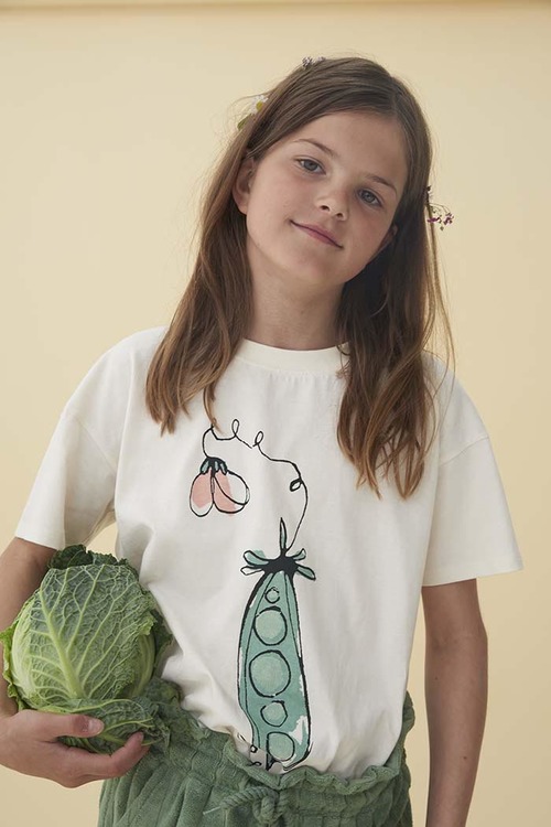 Soft Gallery - Dharma T-shirt Gardenia Peas