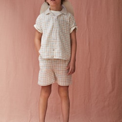 The New Society Dylan Shirt Soft Woven Window Check