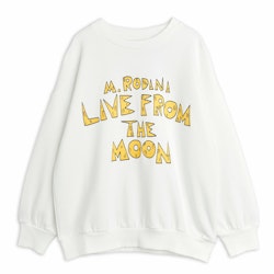 Mini Rodini Live From The Moon Sweatshirt White