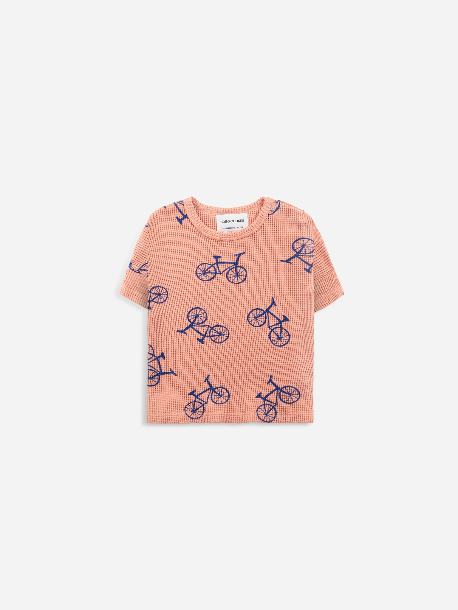 Bobo Choses Bicycle All Over Short Sleeve T-Shirt