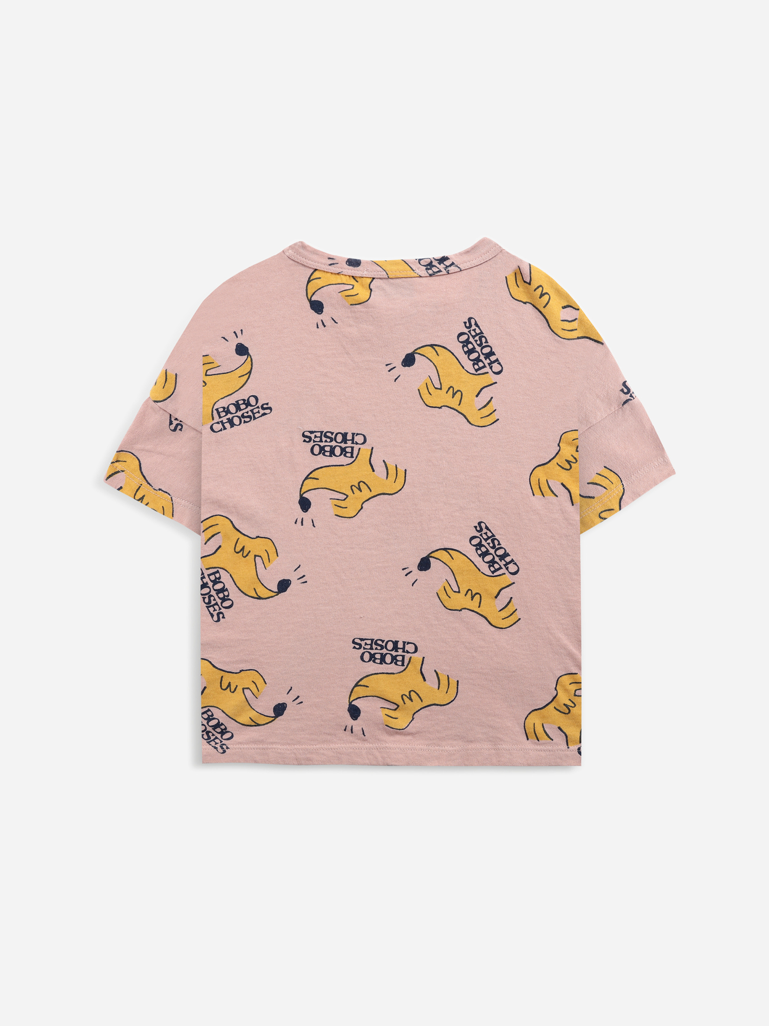 Bobo Choses Sniffy Dog All Over Short Sleeve T-Shirt