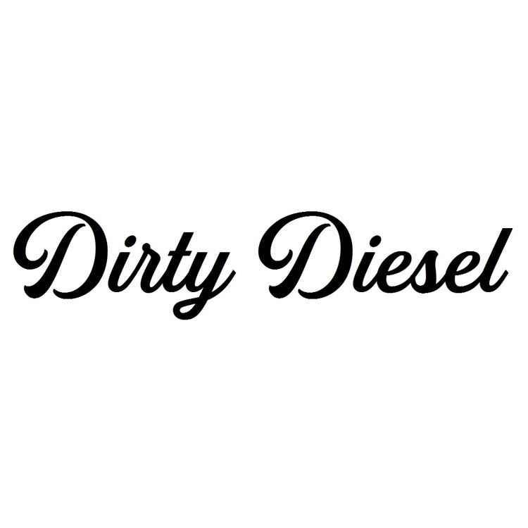 Dekal dekaler klistermärke dirty diesel dieselbil