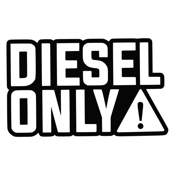 Dekal dekaler klistermärke diesel only