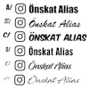 Dekal - Instagram alias