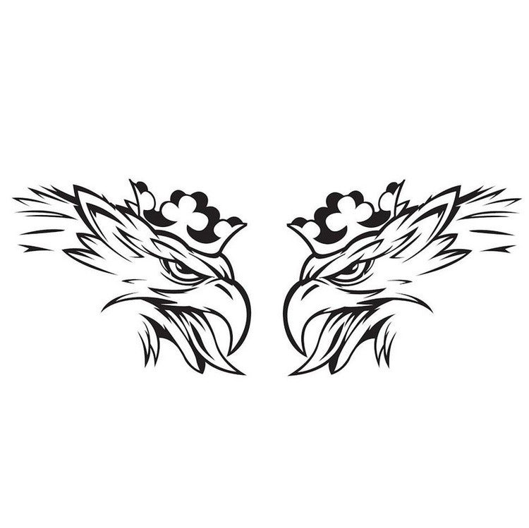 Dekal dekaler klistermärke gripen scania örn saab logo logga