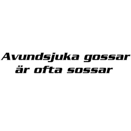 Dekal - Avundsjuka gossar är ofta sossar