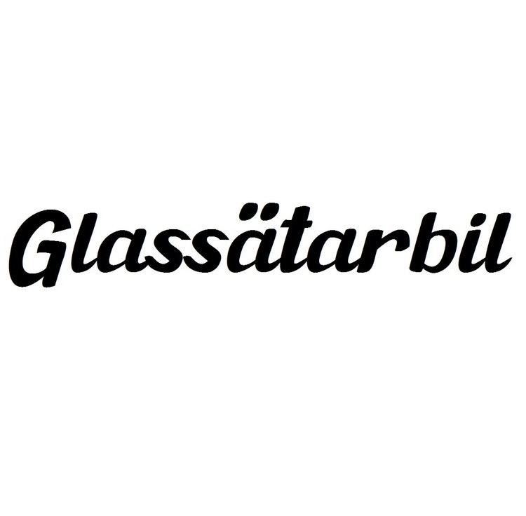 Dekal dekaler klistermärke glassätarbil