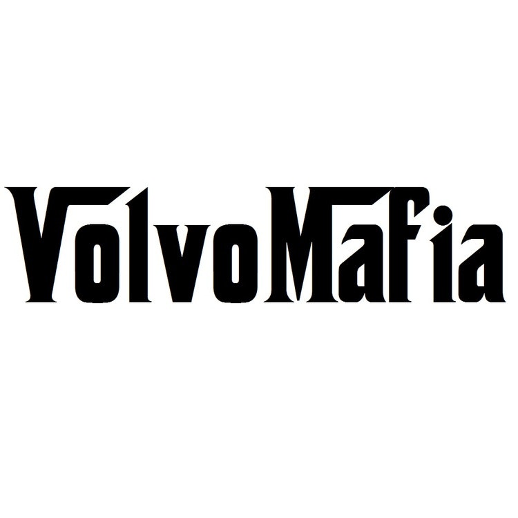 Dekal dekaler klistermärke volvo volvomafia mafia logo logga bil