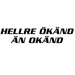 Dekal - HELLRE ÖKÄND ÄN OKÄND