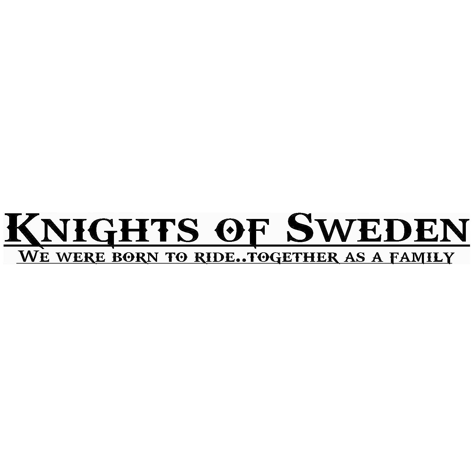 Dekal dekaler klubb klubbdekal knights of sweden