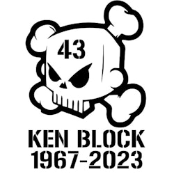 Dekal - KEN BLOCK 1967 - 2023