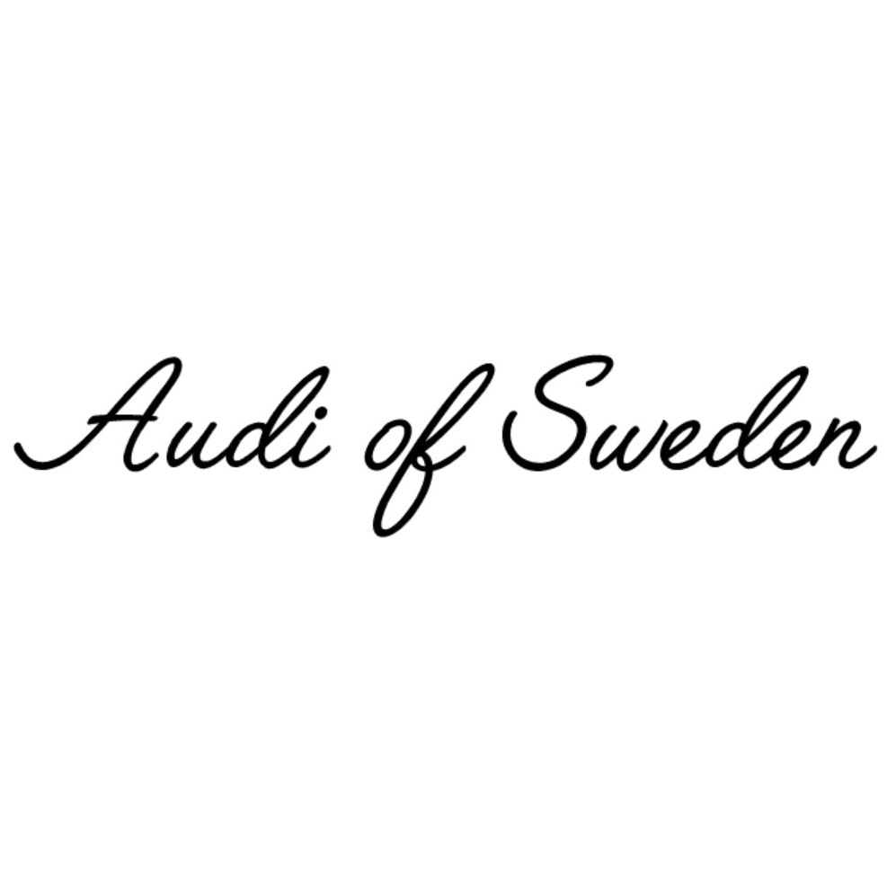 Dekal dekaler klistermärke audi of sweden