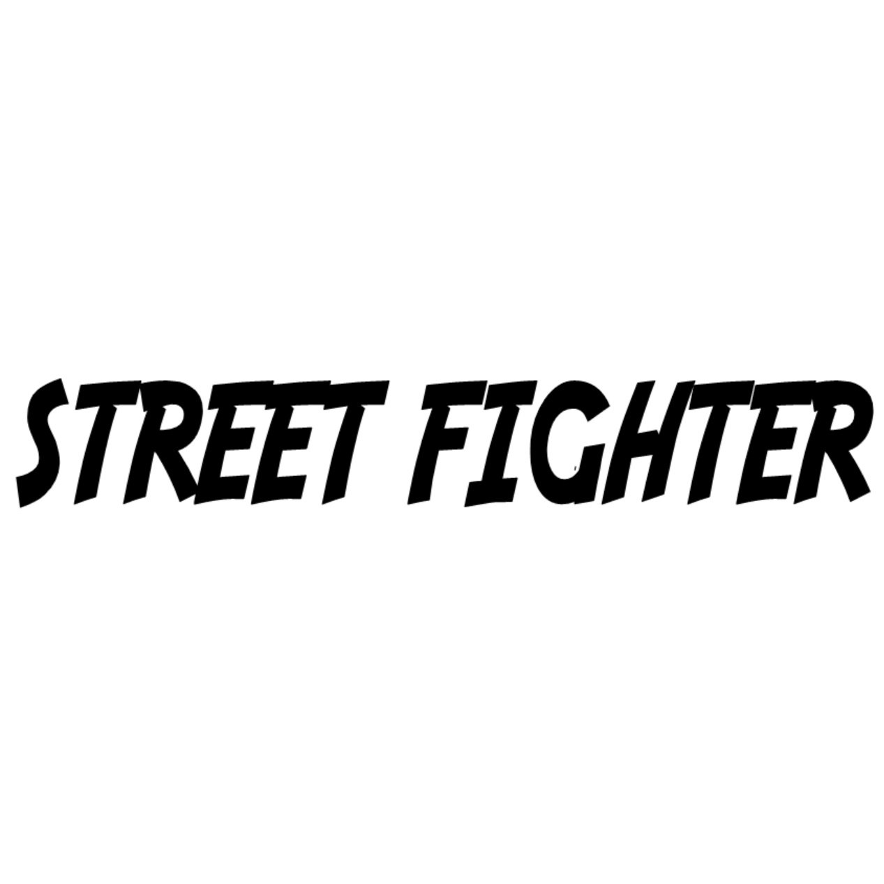 Dekal dekaler klistermärke street fighter