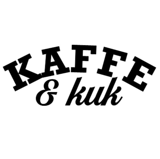 Dekal dekaler klistermärke kaffe och & kuk