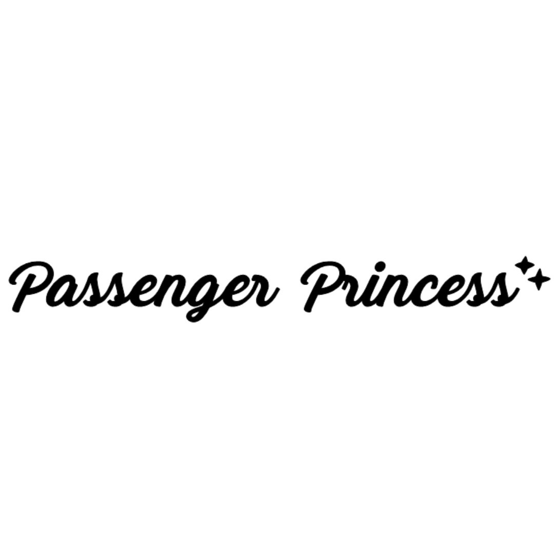 passenger princess dekal dekaler klistermärke
