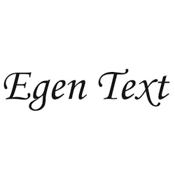 Dekal - Egen text #3