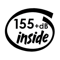 Dekal - 155+dB inside